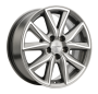 Легковой диск Khomen Wheels KHW1706 7x17 5x114,3 ET53 67,1 G-Silver-FP