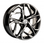 Легковой диск Khomen Wheels KHW1716 7x17 5x114,3 ET48 67,1 Black-FP